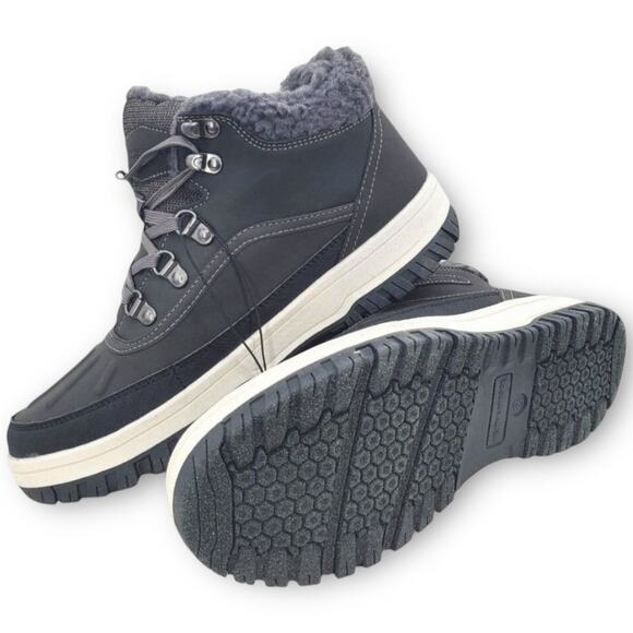 NWT Weatherproof Landon Men’s Suede Sneaker Boots – Grey – Size 13 main image 4